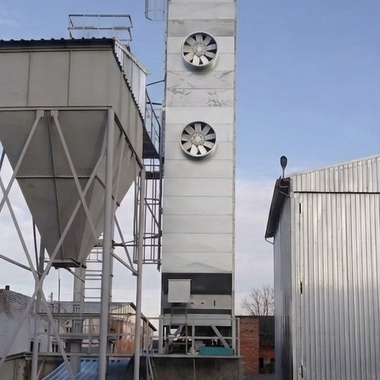 Зерносушильний комплекс на біопаливі в Харківської області