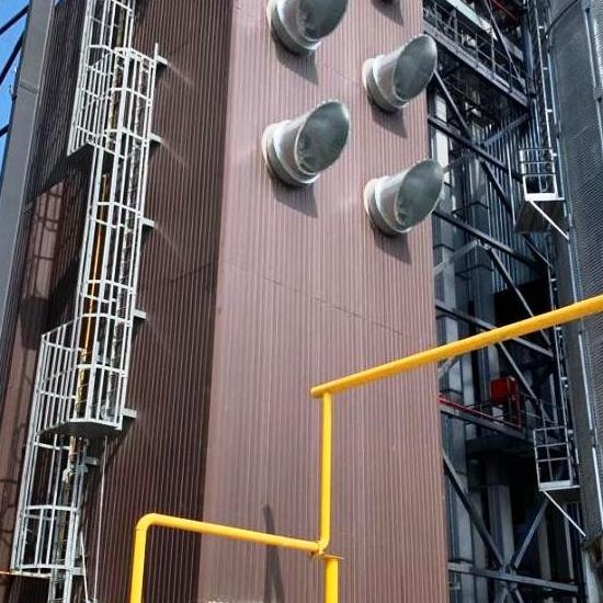 Зерносушарка у Карлівці Полтавської області