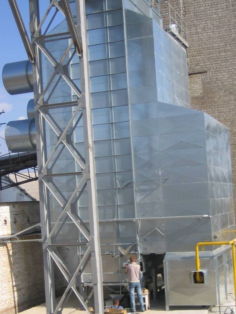 Зерносушильний комплекс на біомасі в Дніпропетровській області