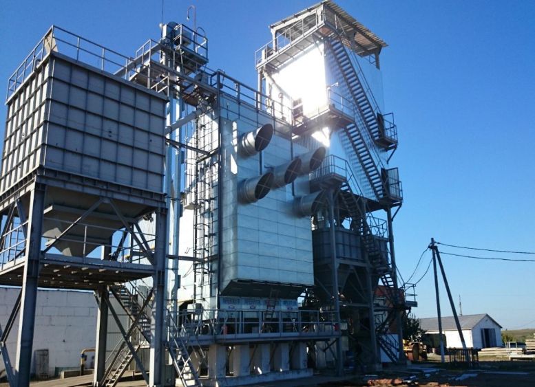 Зерносушильний комплекс в Харківській області