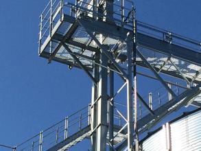 Perry belt and bucket elevator Devon Grain