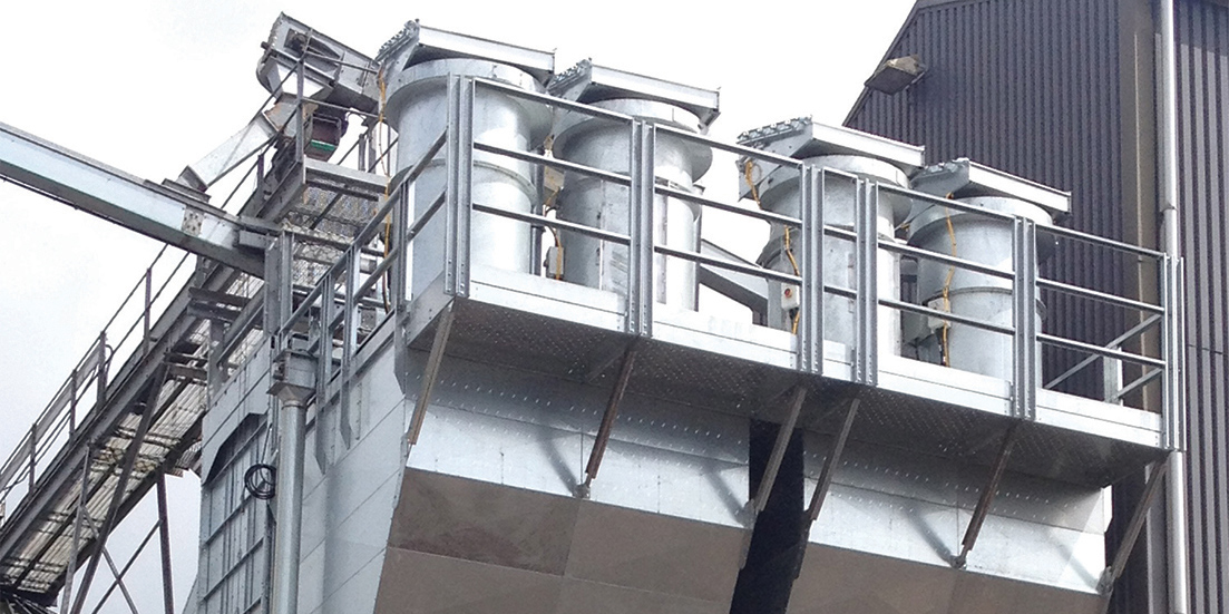 Perry 150 tph grain cleaner Cannington Aspirator