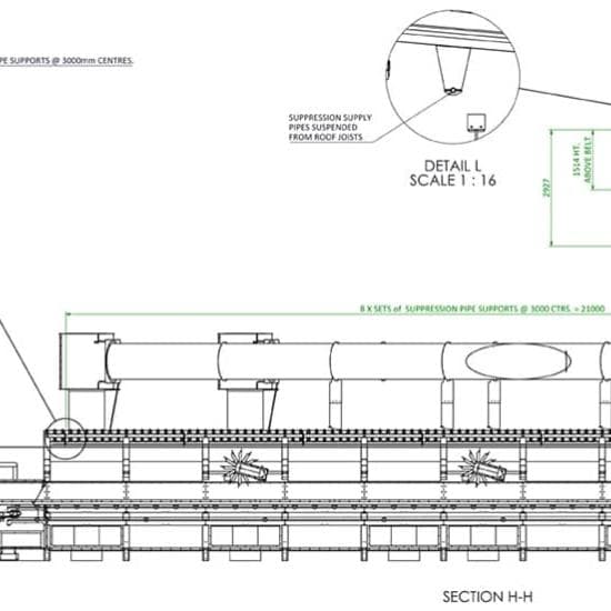 Perry fire supression system