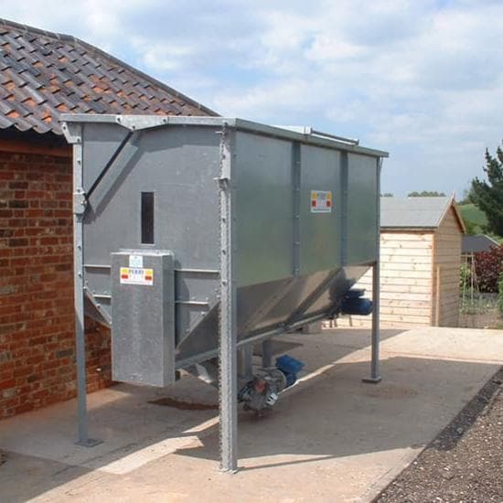 Perry biomass hopper