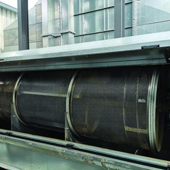 Perry rotary cleaner drums