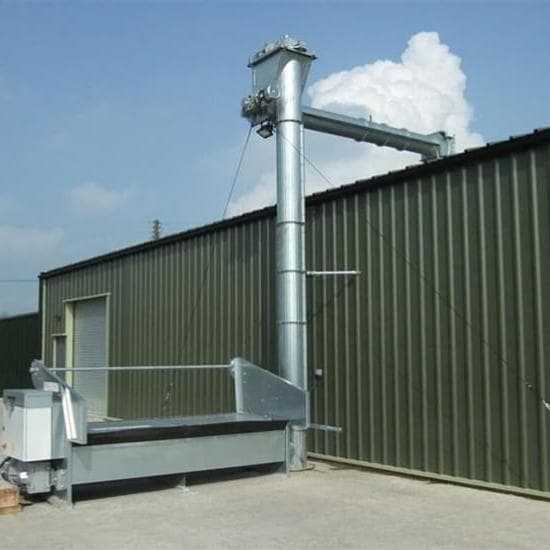 Perry Woodchip intake
