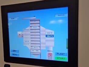 Perry drier moisture control