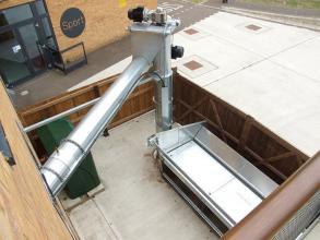Perry Woodchip auger intake