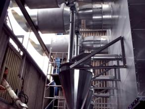 Perry chaff reduction in drier