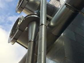 Perry cyclonic dust control