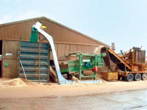 Perry double curve combination conveyor