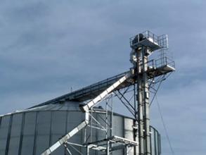Perry elevators used for recirculation