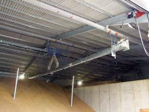 Perry grain store filling conveyors