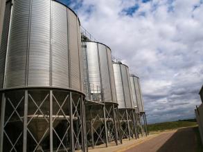 Perry hopper bottom silo