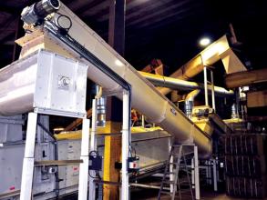 Perry large feedmill conveyor