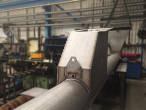 Perry silo auger discharge