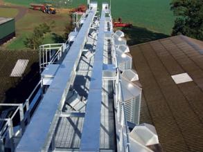 Perry silo loading conveyor