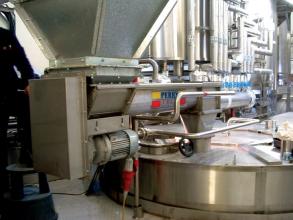 Perry stainless steel screw conveyor