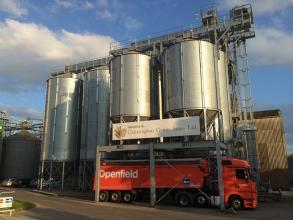 Perry truck filling silo