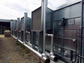 Perry unenclosed drier heat exchangers