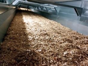 Perry woodchip drying