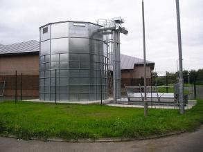 Perry woodchip storage